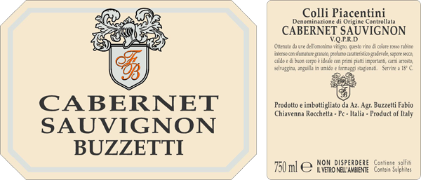 Bonarda Dolce Etichetta