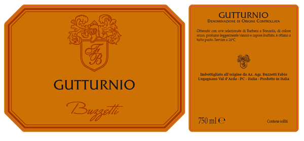 Gutturnio Frizzante Etichetta