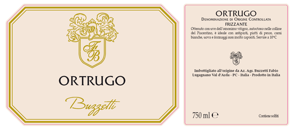 Ortrugo Etichetta